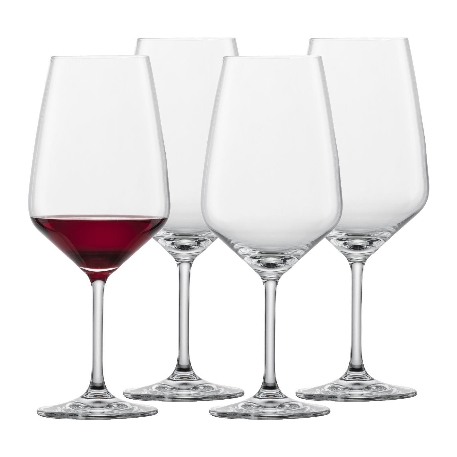 BORDEAUXGLÄSER Tulip transparent 656 ml 4er Set - Transparent, Glas (0.656L) - Schott Zwiesel