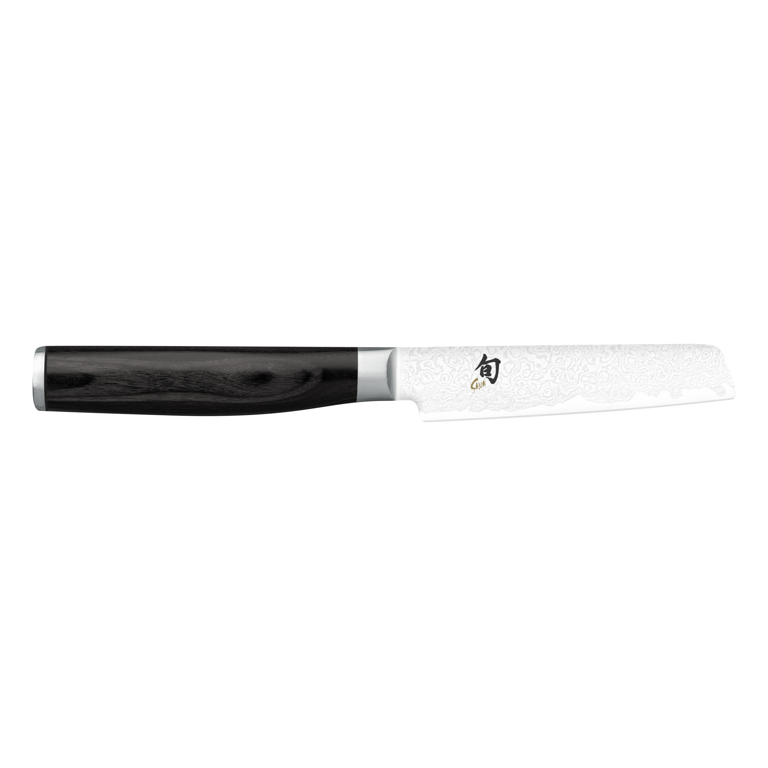 KOCHMESSER Shun Premier Tim Mälzer Minamo, 9 cm, Damaszener Stahl - Silberfarben, Metall (1cm) - Kai Messer