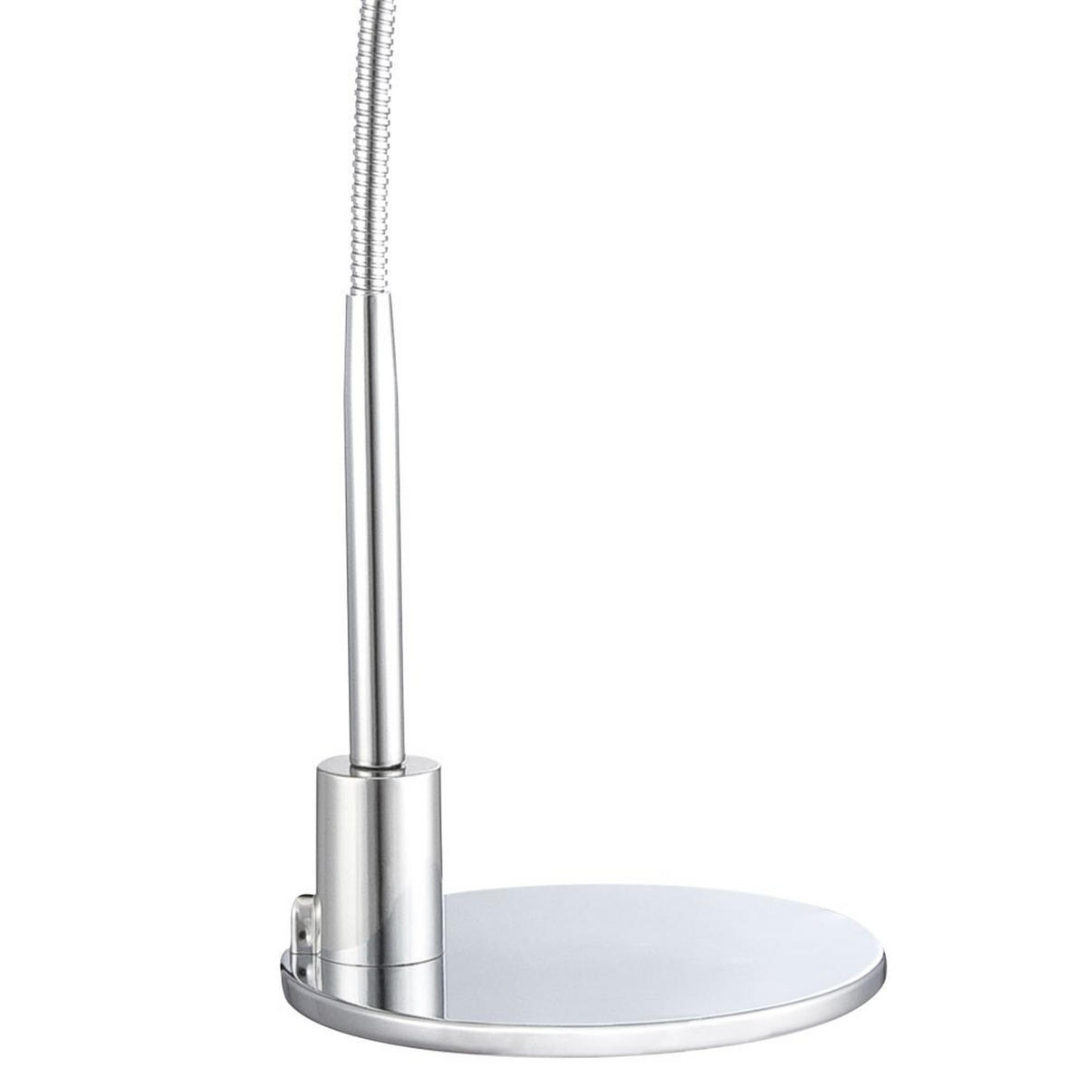 LED TISCHLEUCHTE PEGASI Silber Chrom - Silberfarben, Metall (16/25/44cm) - Globo Lighting