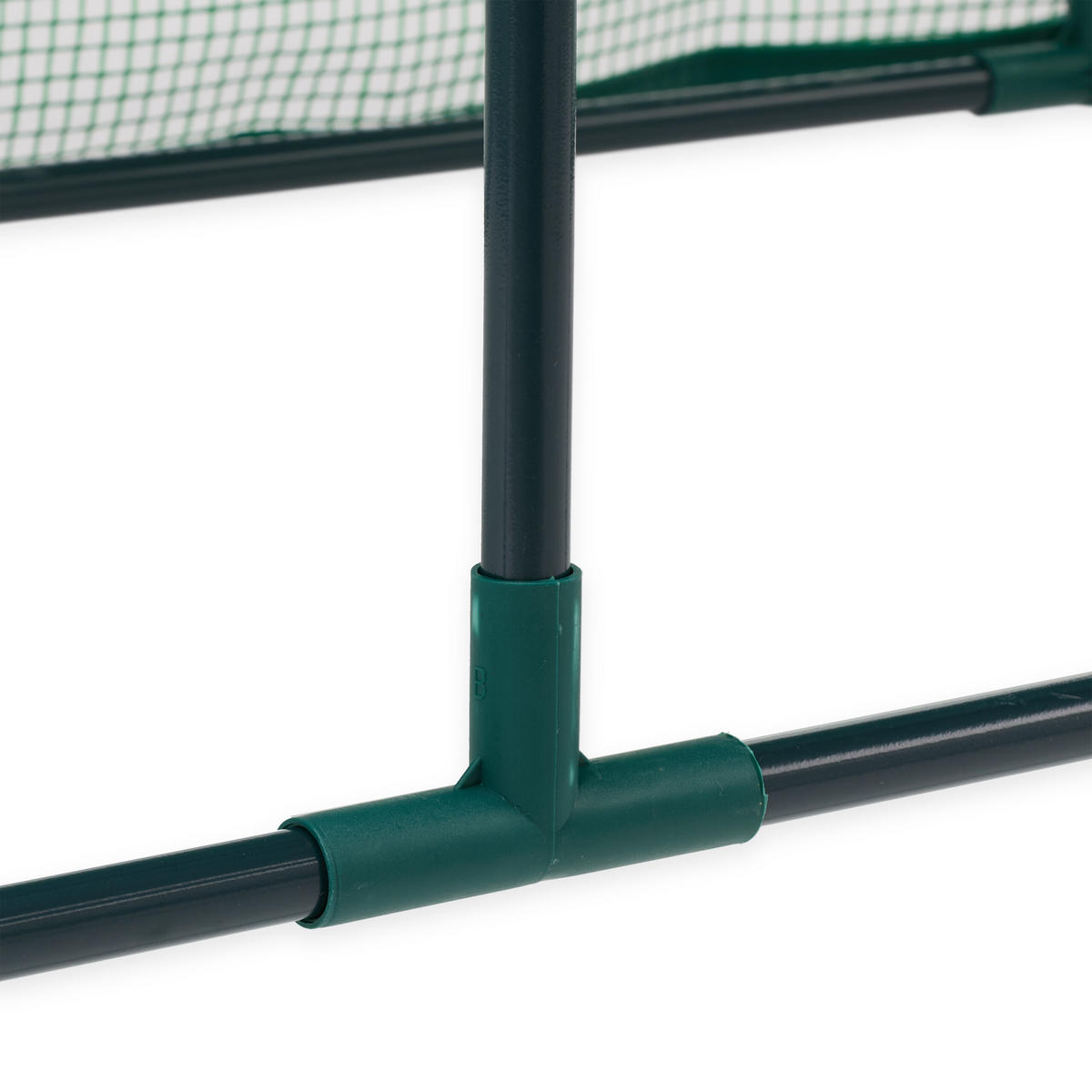 FRÜHBEET - Dunkelgrün, Kunststoff/Metall (128/50/60cm) - Relaxdays