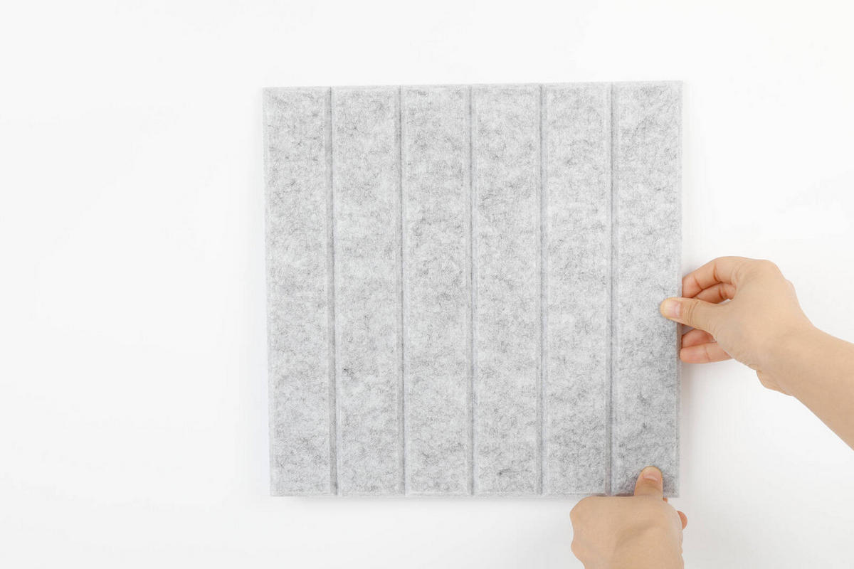 FILZTAFELN 30/30 cm 4er-Set - Grau, Textil (30/1/30cm) - ZELLER
