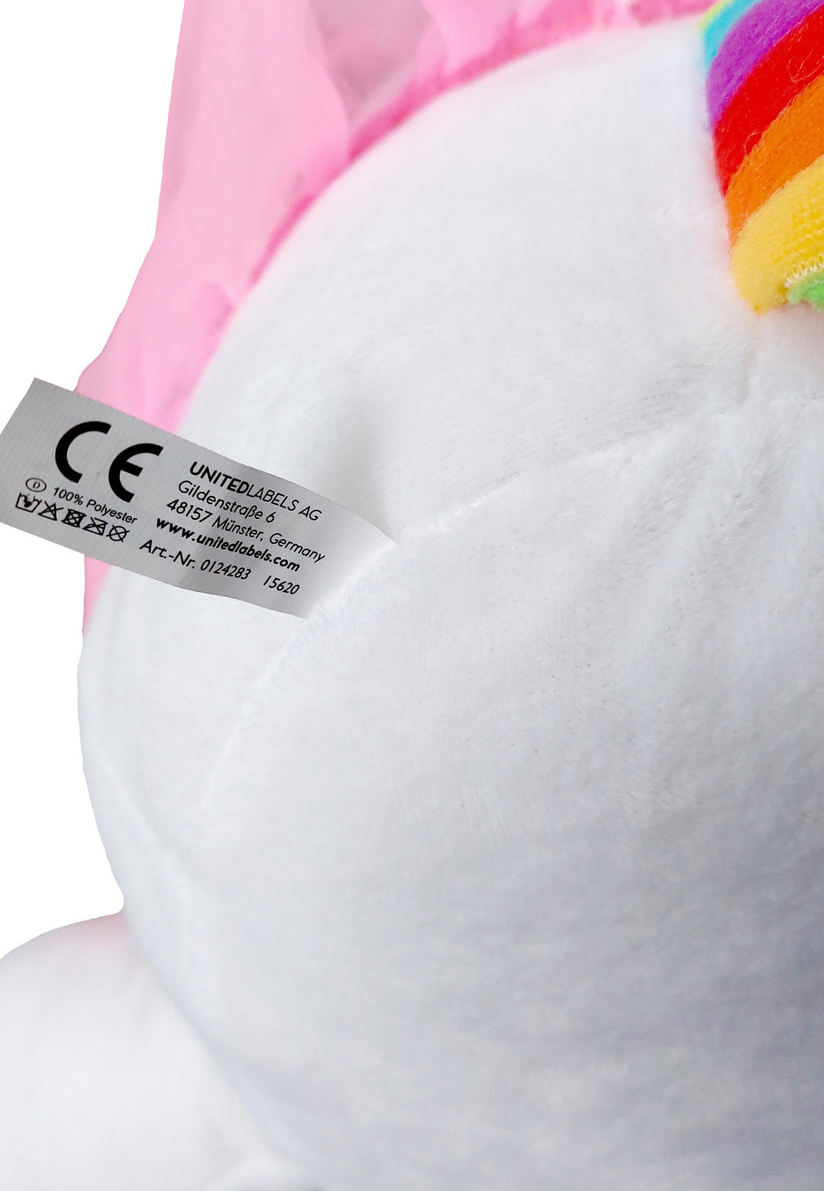PLÜSCHTIER Pummel & Friends Pummelfee Einhorn 40 cm - Multicolor, Textil (20/40cm) - United Labels