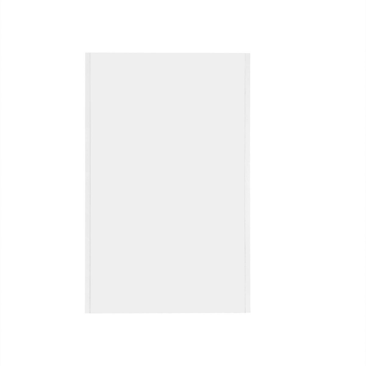 COUCHTISCH 80/50/36 cm hochglänzend mit LED-Lichtleiste und 4 Schubladen - Weiß, Holzwerkstoff (80/50/36cm) - OKWISH