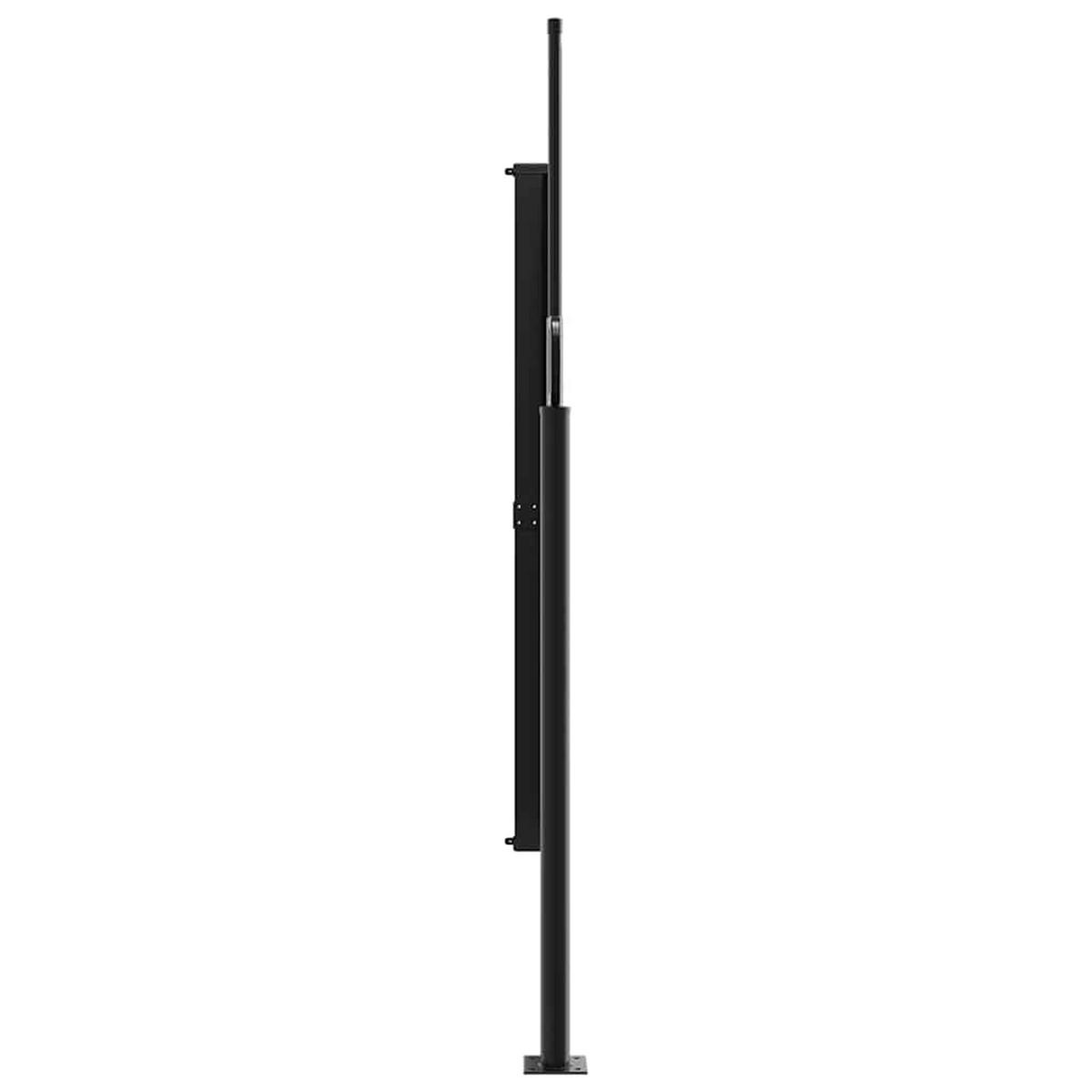 SEITENMARKISE Ausziehbare Anthrazit 160/300 Cm - Anthrazit, Textil (160/300cm) - vidaXL