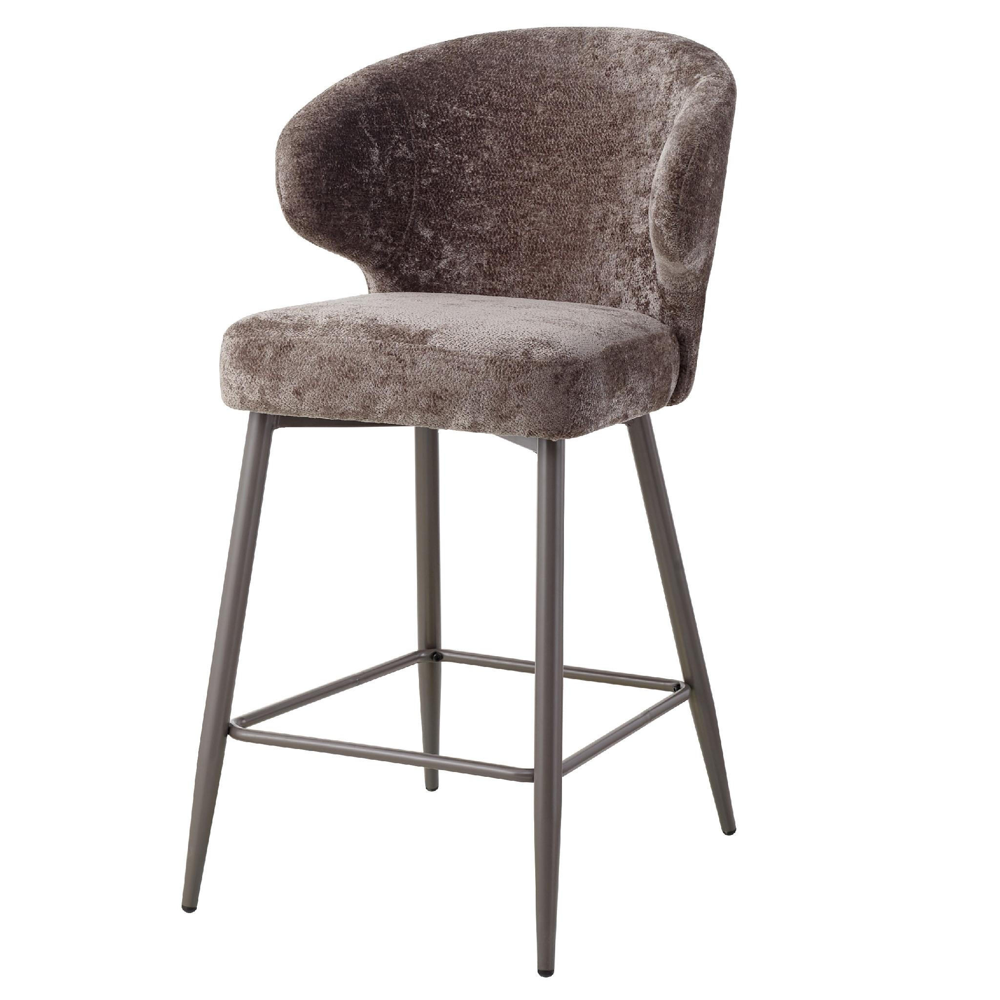 BARHOCKER Ares Braun 60.5/60/104cm - Braun, Textil (60/104/60.5cm) - PTMD Collection