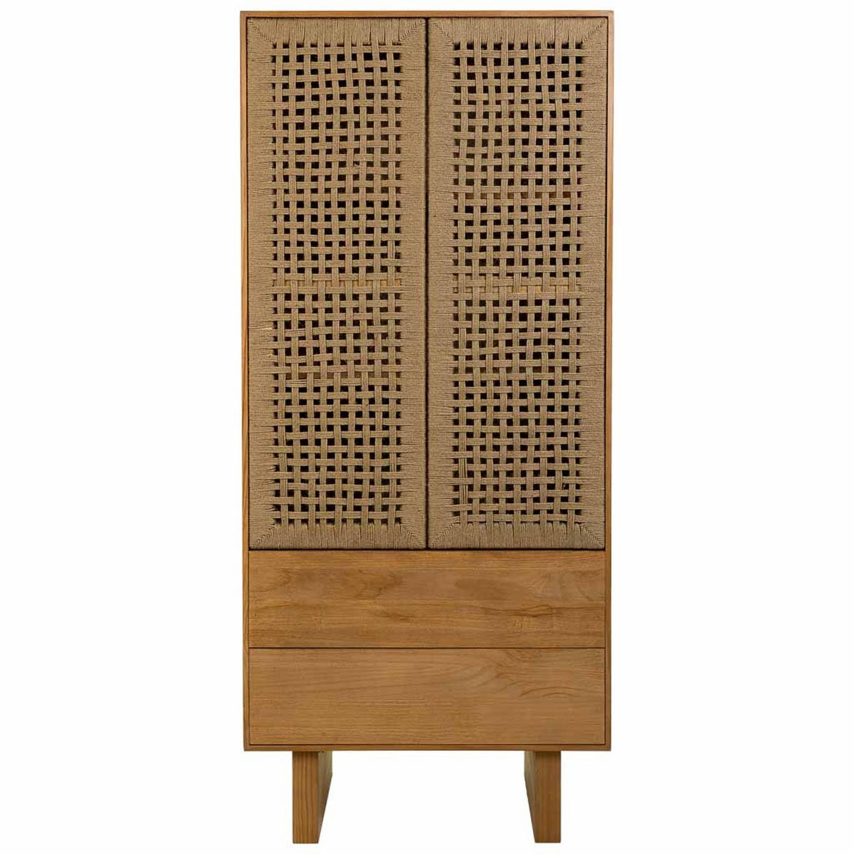 SCHRANK aus Holz 75x45x170 cm - Braun, Holz (75/170/45cm) - Wanderlust