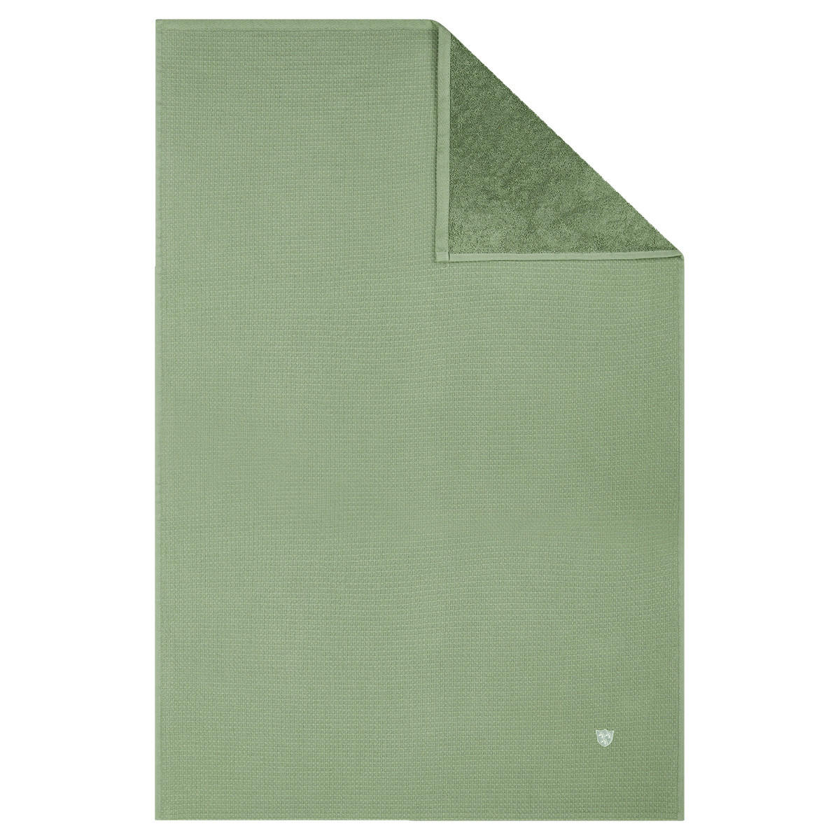 FROTTIERSET Pique 4-teilig - Grün, Textil (50/100cm) - Ross