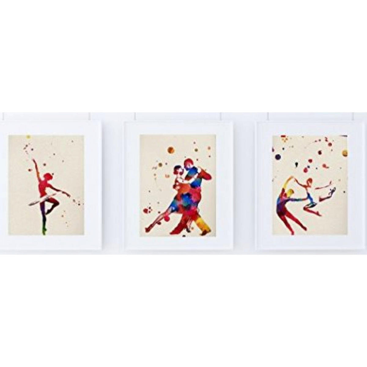 POSTER Set Mit 3 Kinderbuch Aquarell 30X40cm Rahmenlos - Klar, Papier (30/5/40cm) - Nacnic