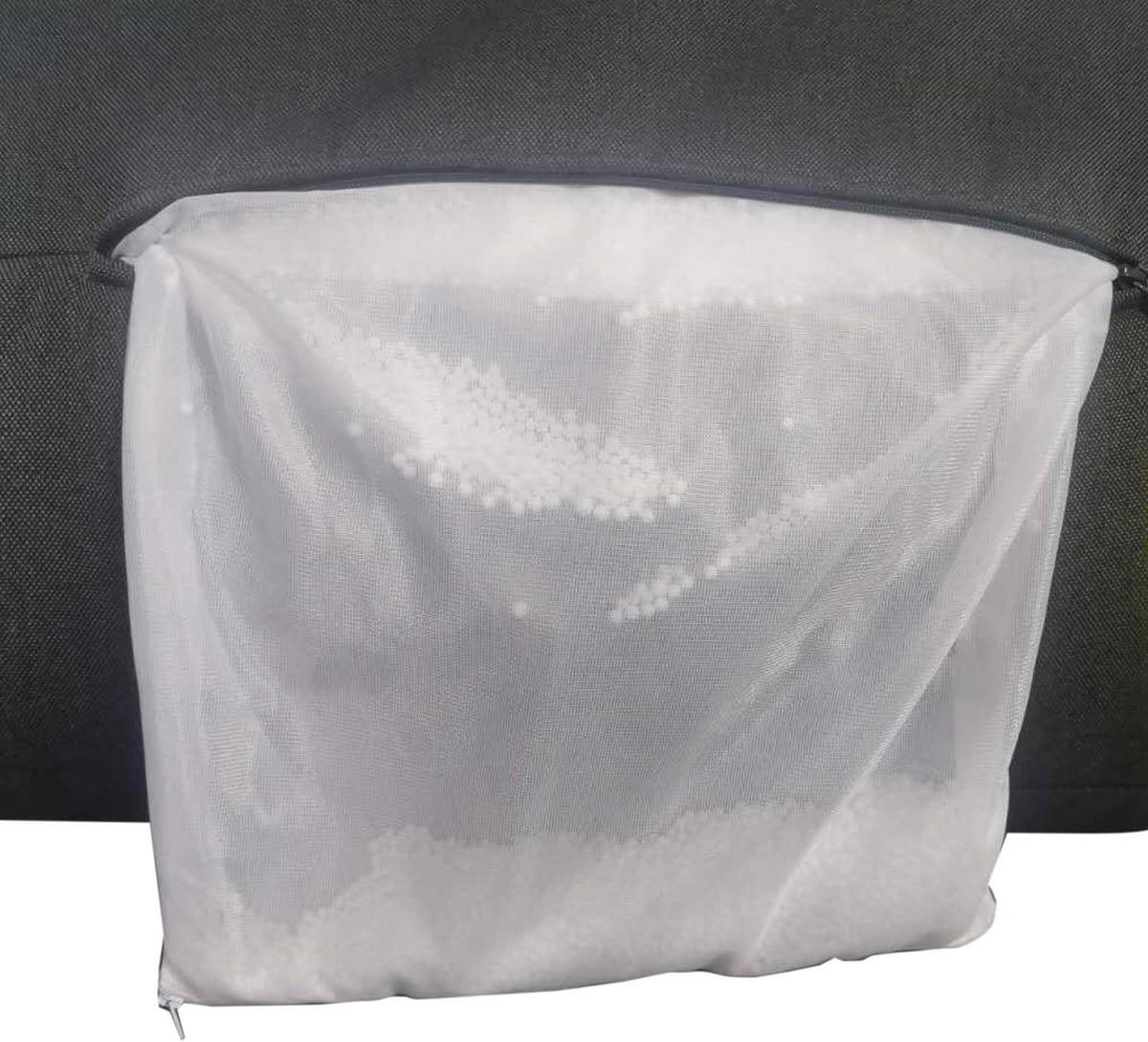 SITZSACKBEZUG Grau 130/110/50 cm - Grau, Textil (130/50/110cm) - Mobili Rebecca