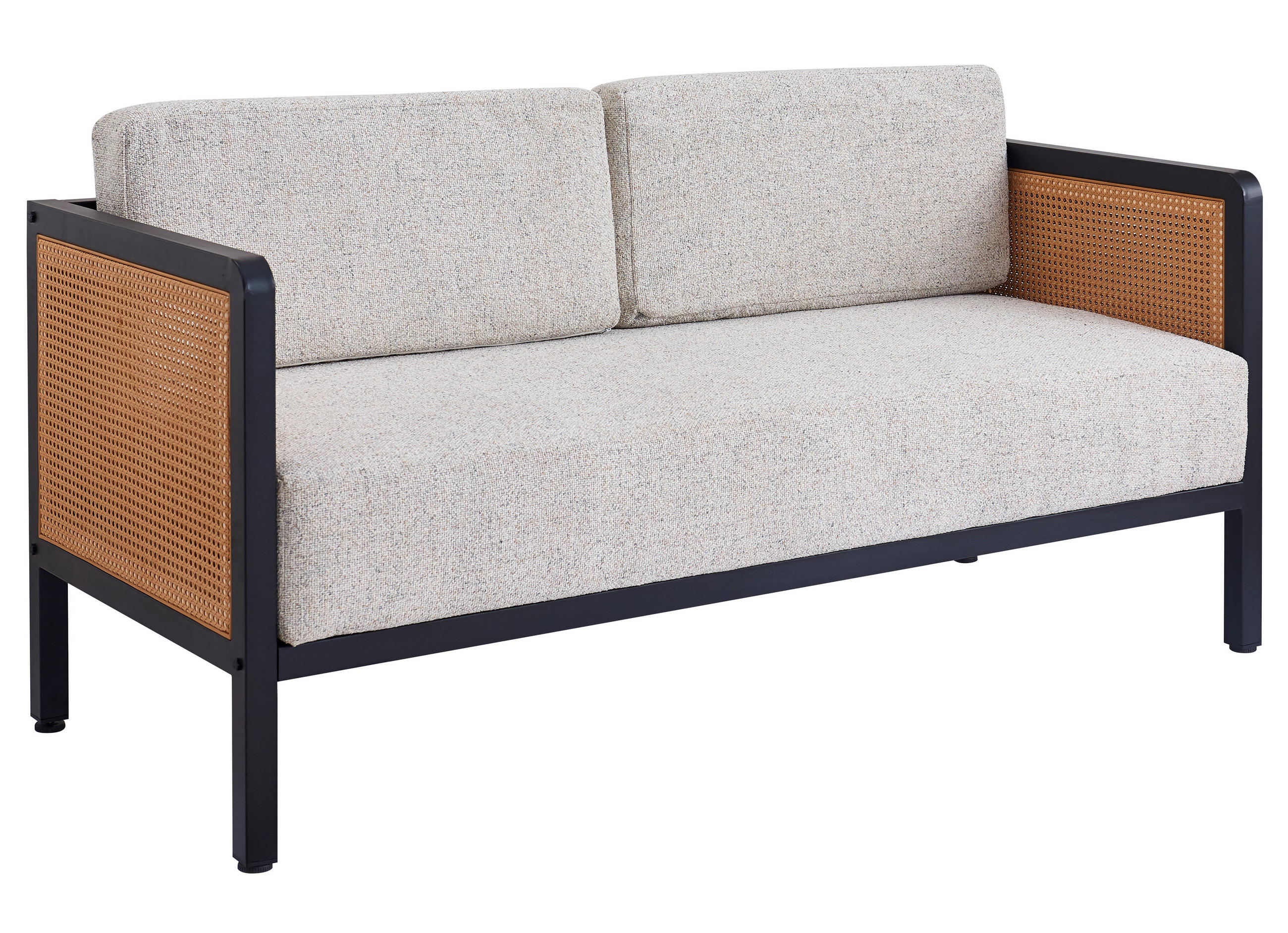 SOFA Wolle Grau - Grau, Textil (160/82/68cm) - Nordlys