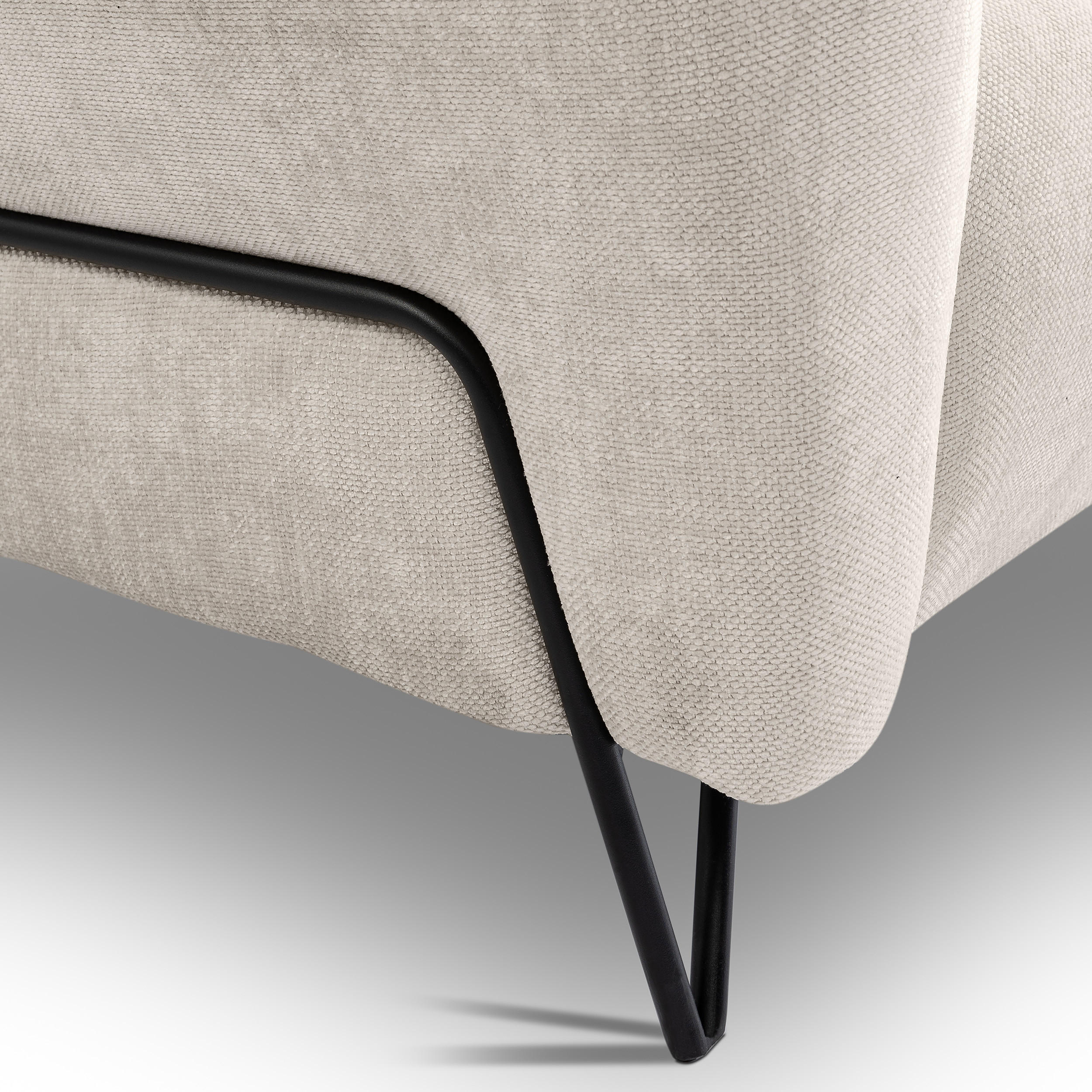 Thumbnail - Beautysofa Relaxsessel, Creme, Textil, 100x83x98 cm, Wohnzimmer, Sessel, Polstersessel