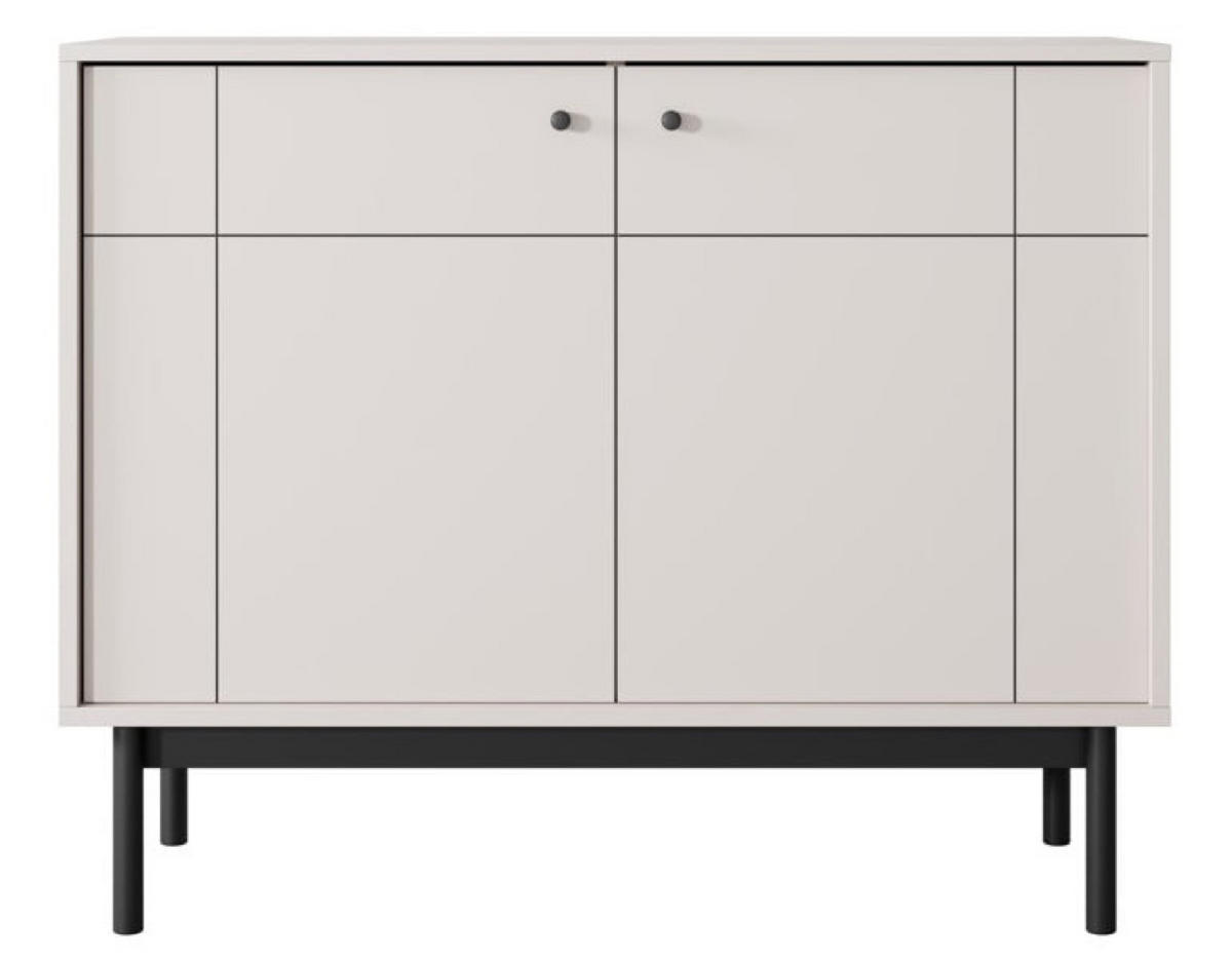 SIDEBOARD Kaschmir K104 Japandi Stil - Beige, Holzwerkstoff (103.4/83.5/39cm) - Sepro Meble
