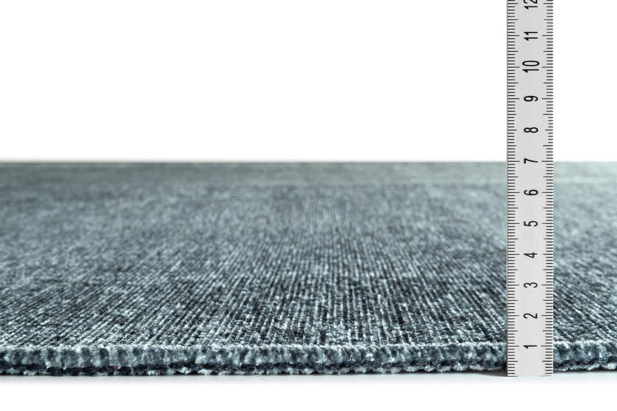 VINTAGE-TEPPICH Silber 80X195cm - Silberfarben, Textil (80/195cm) - Tesso Living