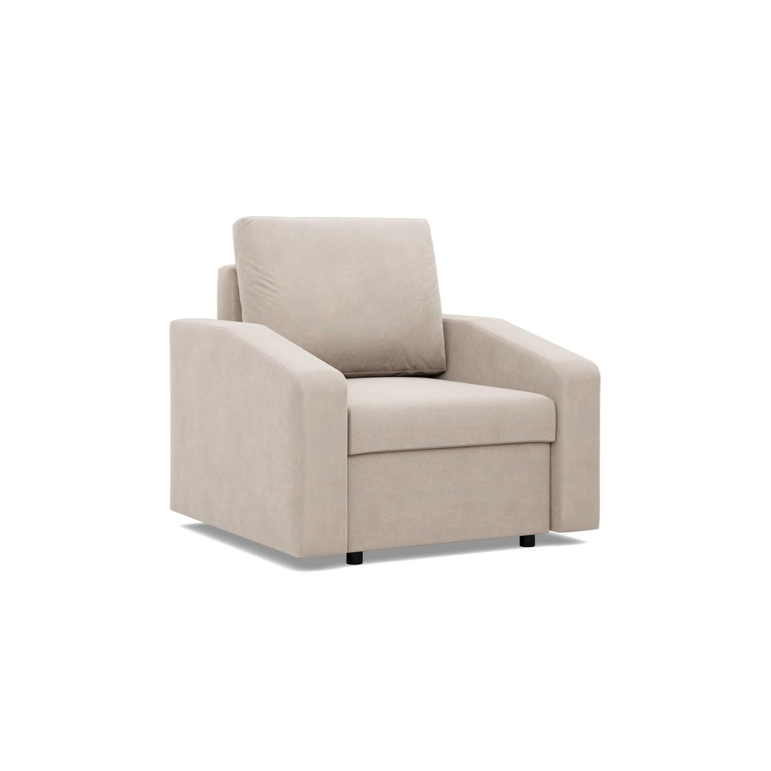 Mebligo Loungesessel Beige 83x92x92 cm