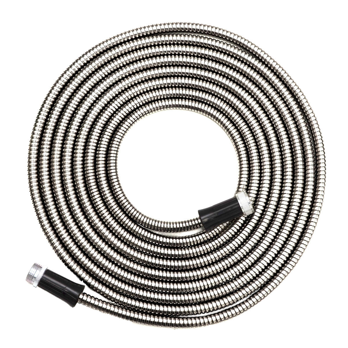 EDELSTAHL-GARTENSCHLAUCH 7,5 m - Silberfarben, Metall (750cm) - eyepower