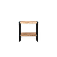 BEISTELLTISCH Britt Mangoholz 60 cm / 40 cm Natur - Naturfarben, Holz (40/60/60cm) - Villa Möbel