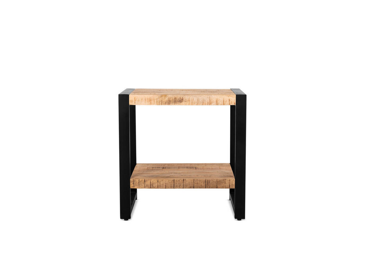 BEISTELLTISCH Britt Mangoholz 60 cm / 40 cm Natur - Naturfarben, Holz (40/60/60cm) - Villa Möbel