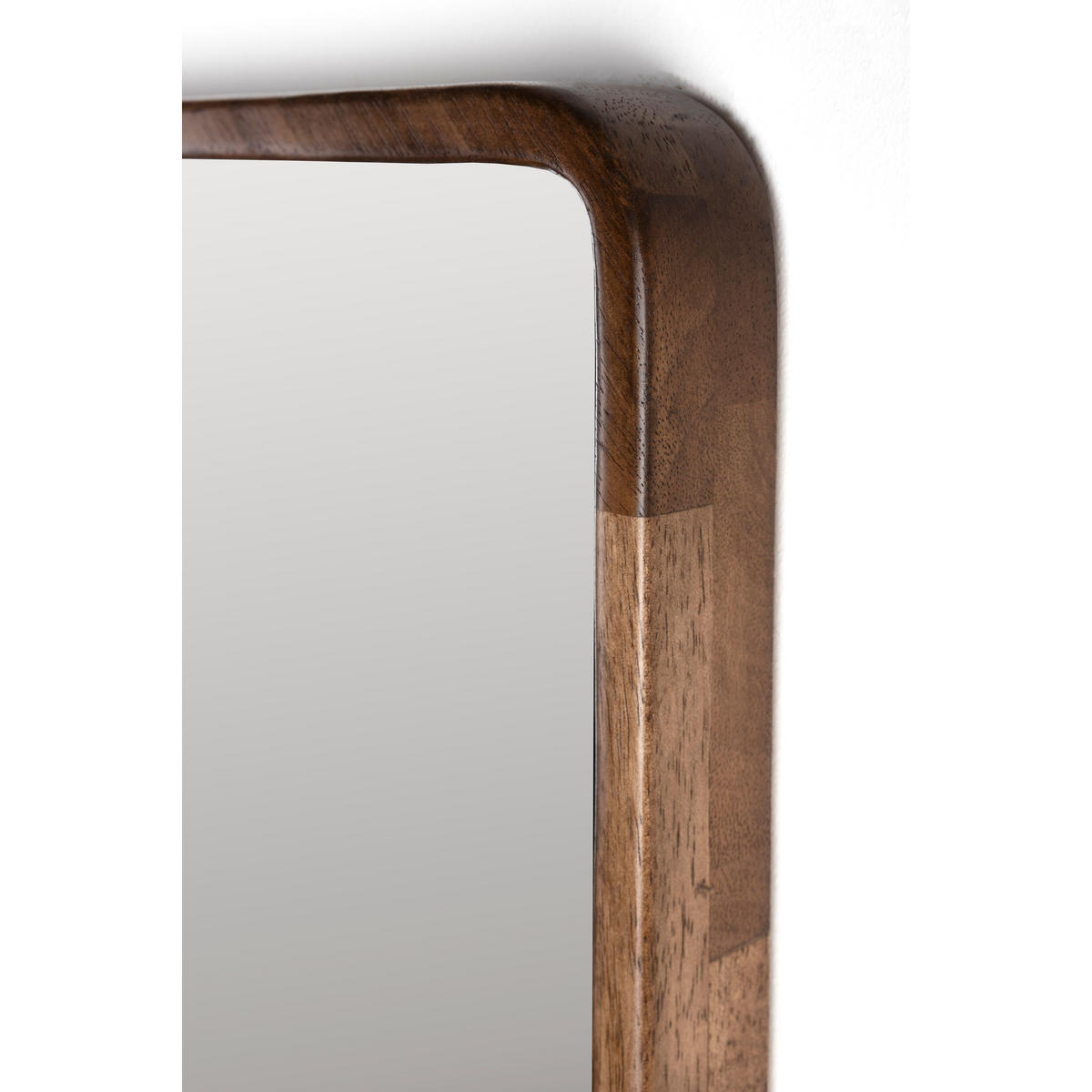 WANDSPIEGEL Nyko Spiegel/ Rechteckig 120x34 cm Braun - Beige, Holz (34/120/4cm) - Housecraft Living