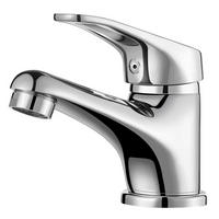WASCHTISCHARMATUR Cobbe Chrom Wassersparend - Silberfarben, Metall (1/2/1cm)
