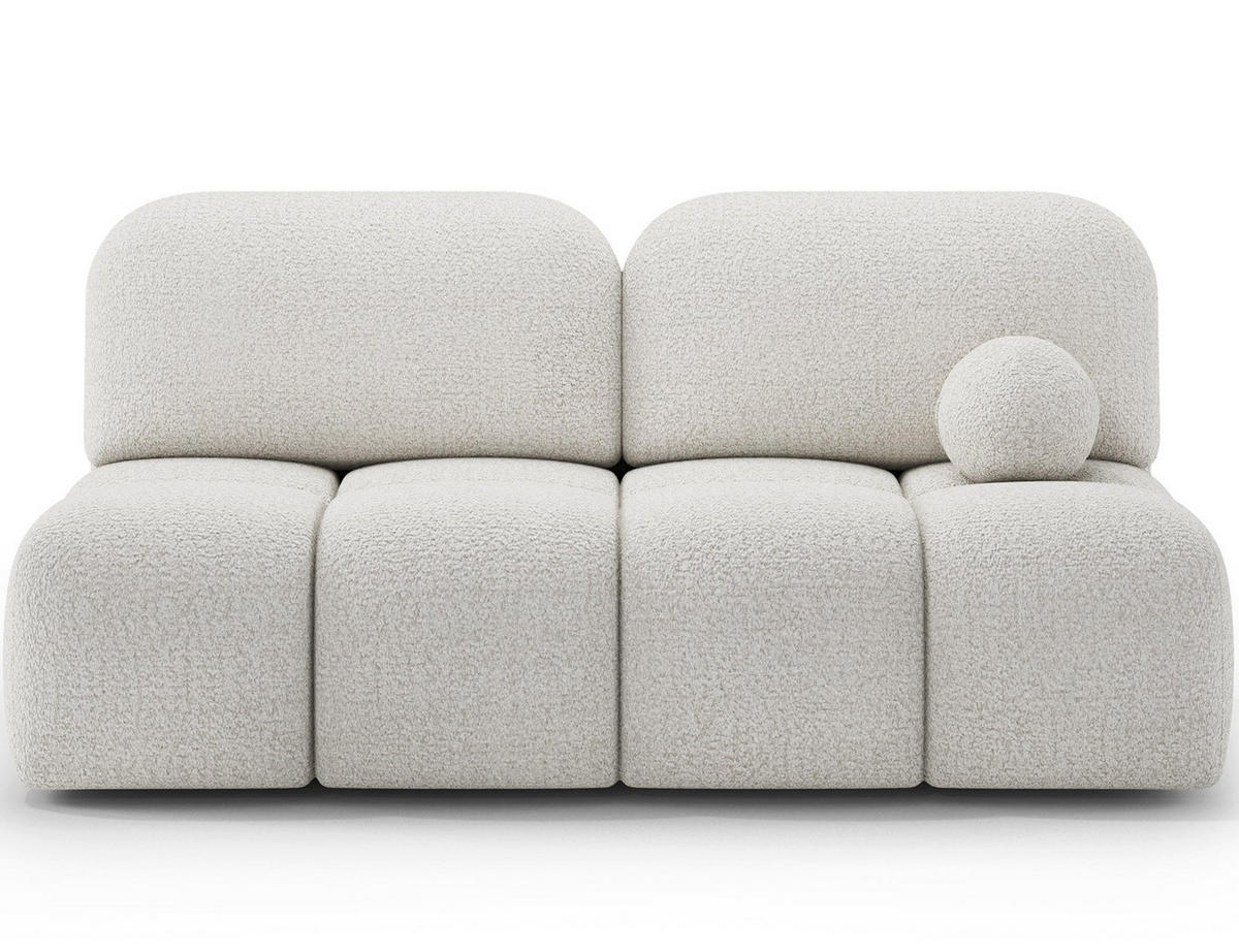SCHLAFSOFA Nuwia mit Schlaffunktion und Bettkasten – Modernes Designsofa mit Schlafauszug und dekorativer Steppung - Weiß, Kunststoff (200/102/100cm) - Wohnideebilder
