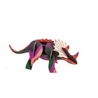 DEKOFIGUR Triceratops 7/9 cm - Multicolor, Wellpappe (7/9/20cm) - KUNSTLOFT