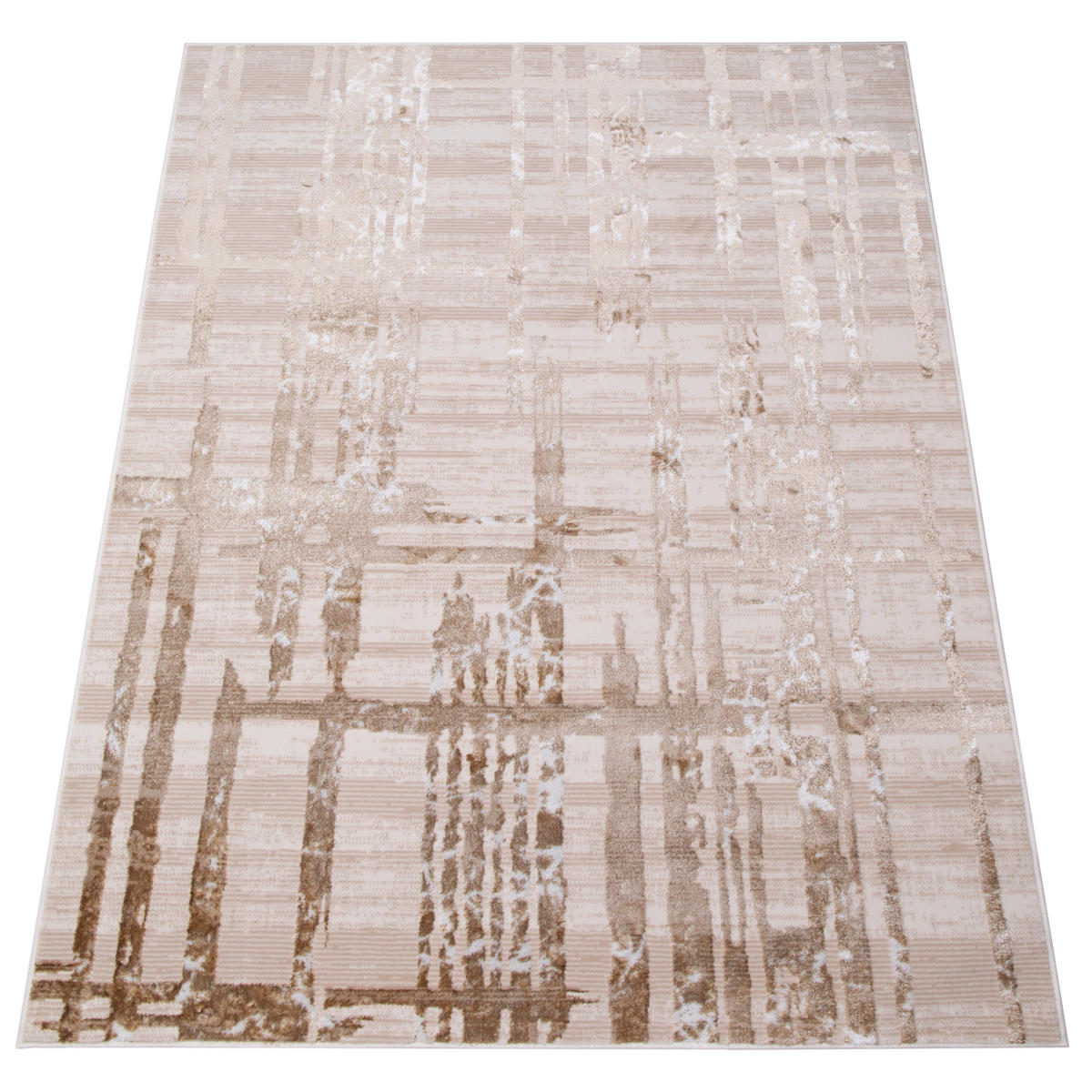 TEPPICH CRYSTAL Braun 120/170 cm - Braun, Textil (120/170cm) - Tapiso
