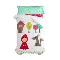 BETTBEZUG 2er-Set teiliges grandma 135/140x200 cm (standardgrösse) mehrfarbig - Multicolor, Textil (140/200cm) - Happy Friday