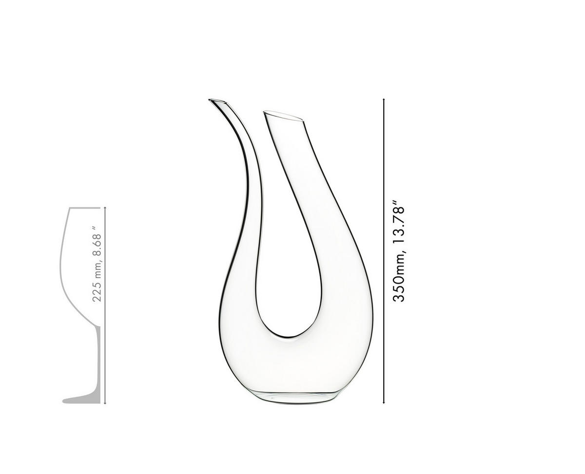 DEKANTER Amadeo transparent 0,75 Liter - Transparent, Glas (0.75L) - Riedel