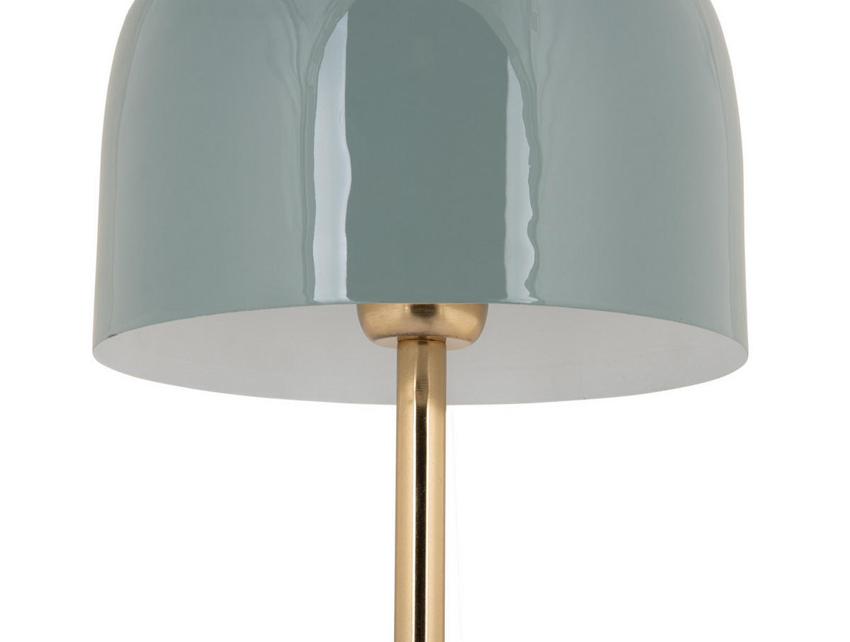 TISCHLAMPE Manta 20/20/50 cm - Blau, Metall (20/20/50cm) - Leitmotiv