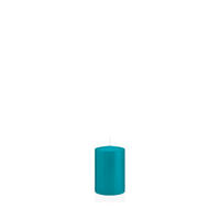 STUMPENKERZEN Azurblau Ø 38 x 60 mm, 24 Stück - Hellblau, Paraffin (4/6cm) - Wiedemann Kerzen