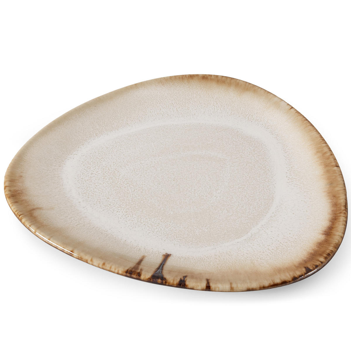 GESCHIRRSET PRIMA, 6-Personen, 18-tlg, Hellbeige - Beige, Keramik (30/2.4/28cm) - KONSIMO®