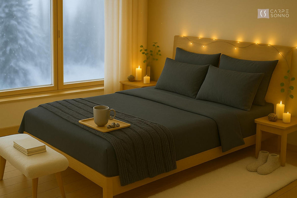 FLANELL-SPANNBETTLAKEN 140x200 Warme Winter Biber Bettlaken aus 100% Baumwolle, Spannbetttuch Laken Uni Anthrazit Grau - Made in Germany - Anthrazit, Textil (140/200cm) - Carpe Sonno