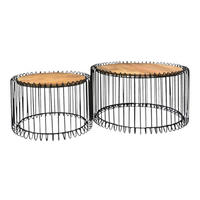 COUCHTISCH Orangic Mangoholz Durchmesser 80 cm Natur - Naturfarben, Holz (80/80/45cm)