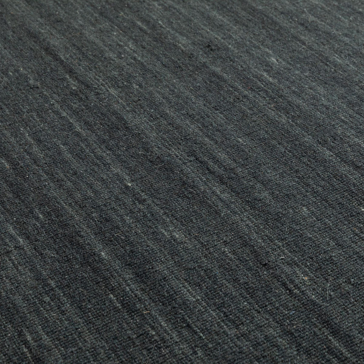 HANDWEBTEPPICH 60/120 cm Delhi - Anthrazit, Naturmaterialien (60/120cm) - Steffensmeier