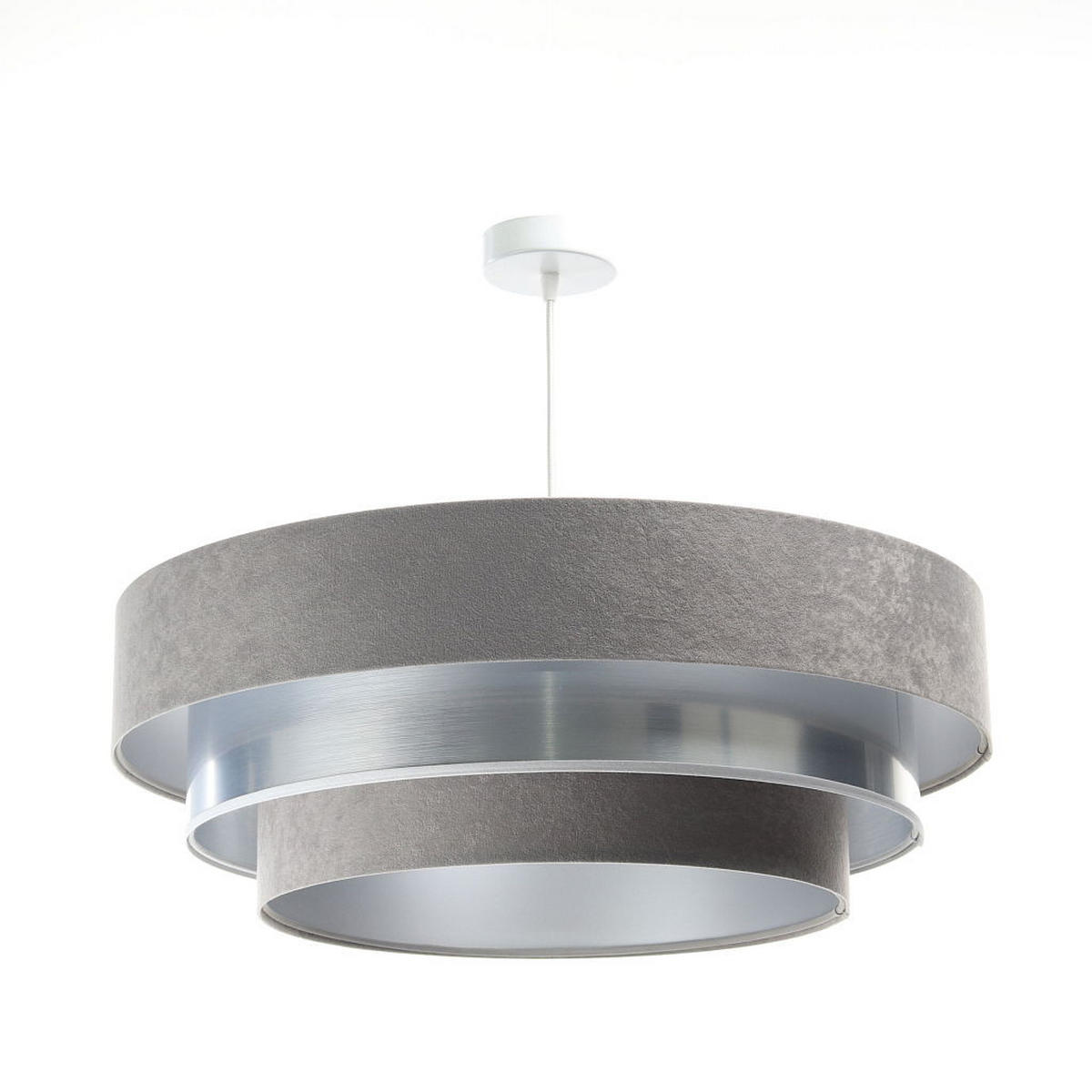 HÄNGELEUCHTE Grau 60/20 cm - Grau, Kunststoff (60/1.5/20cm) - ONZENO