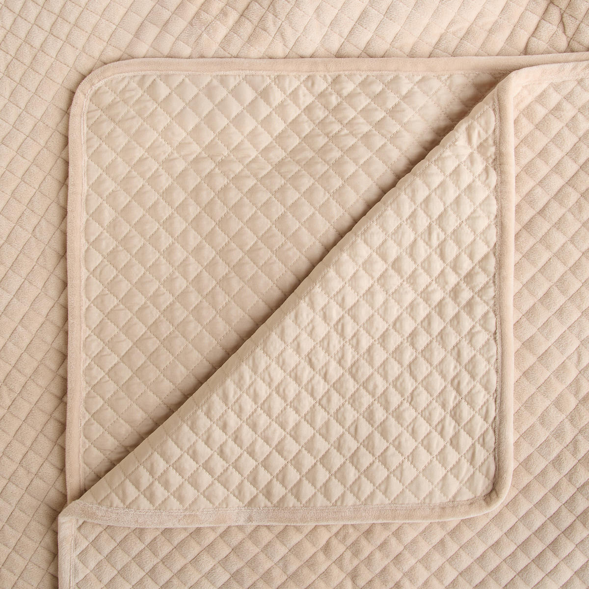 TAGESDECKE Plums - Beige, Textil (200/220cm) - home&you