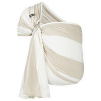 BABYTRAGETUCH Ring-Sling - Sandfarben/Creme, Textil (70/0.1/200cm) - Hoppediz