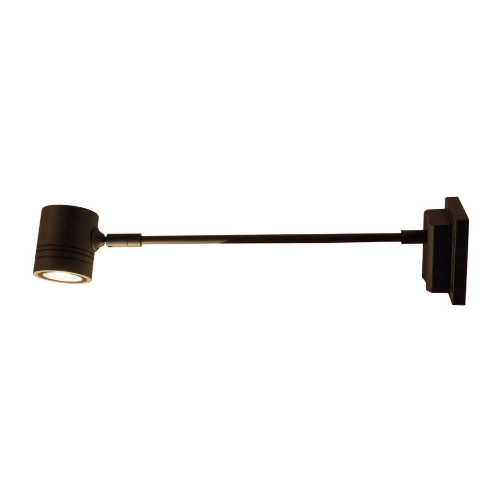 WAND- & DECKENLEUCHTE Schwarz - Schwarz, Metall (3.35/7.8/3.35cm) - click-licht