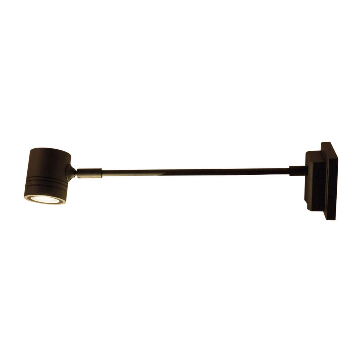 WAND- & DECKENLEUCHTE Schwarz - Schwarz, Metall (3.35/7.8/3.35cm) - click-licht
