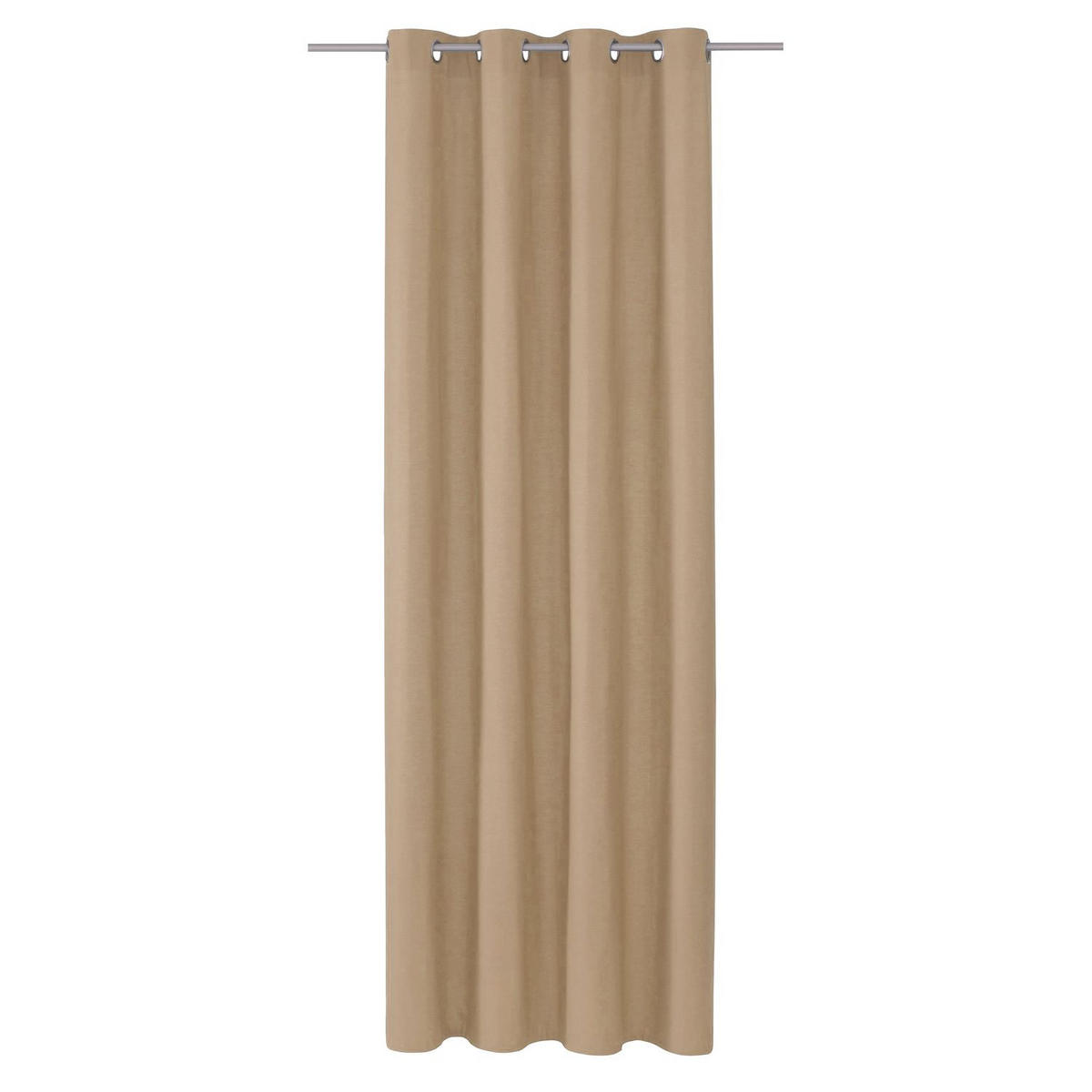 ÖSENVORHANG DOVE Blickdicht - Beige, Textil (140/0.5/245cm) - Tom Tailor