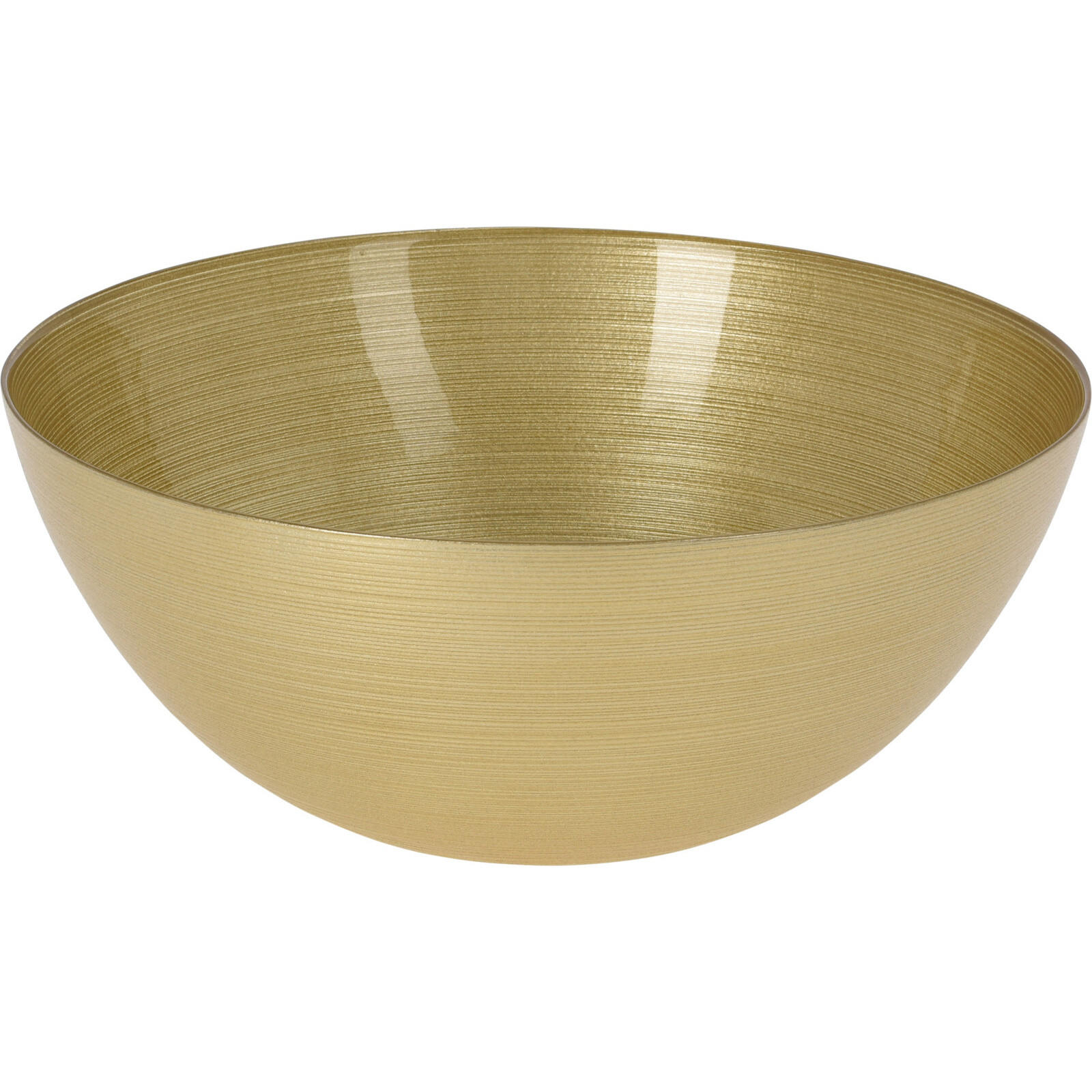 DEKOSCHALE aus Glas Golden 28/28/12 cm - Goldfarben, Glas (28/12/28cm) - Home Styling Collection