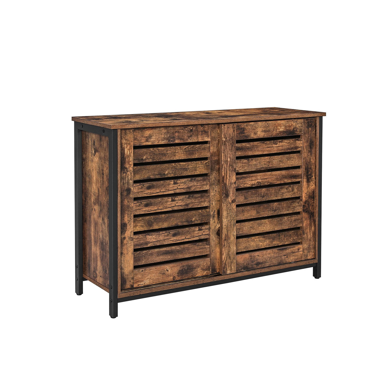 KÜCHENSCHRANK SIDEBOARD - Braun, Holzwerkstoff (35/70/100cm) - Hansiro