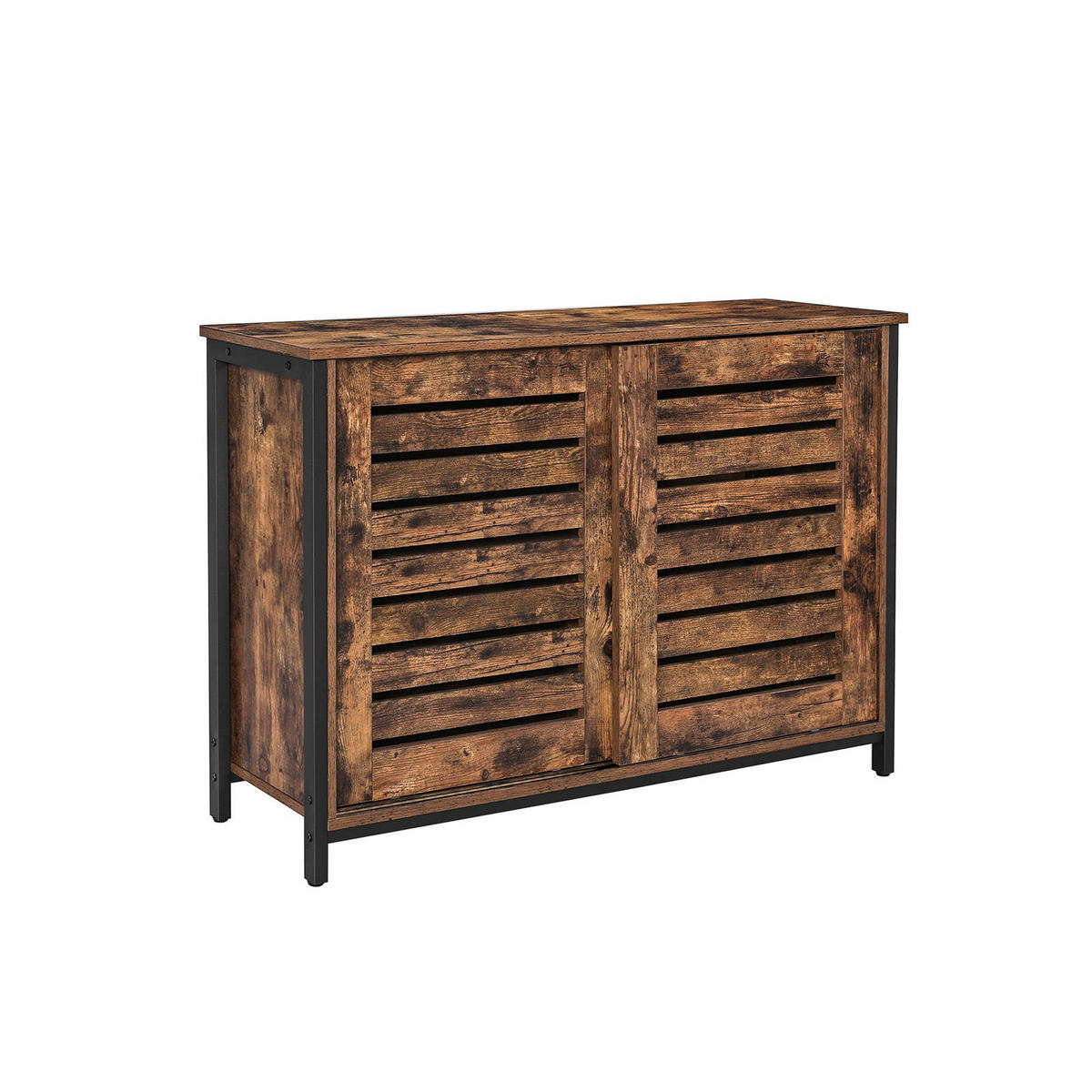 KÜCHENSCHRANK SIDEBOARD - Braun, Holzwerkstoff (35/70/100cm) - Hansiro
