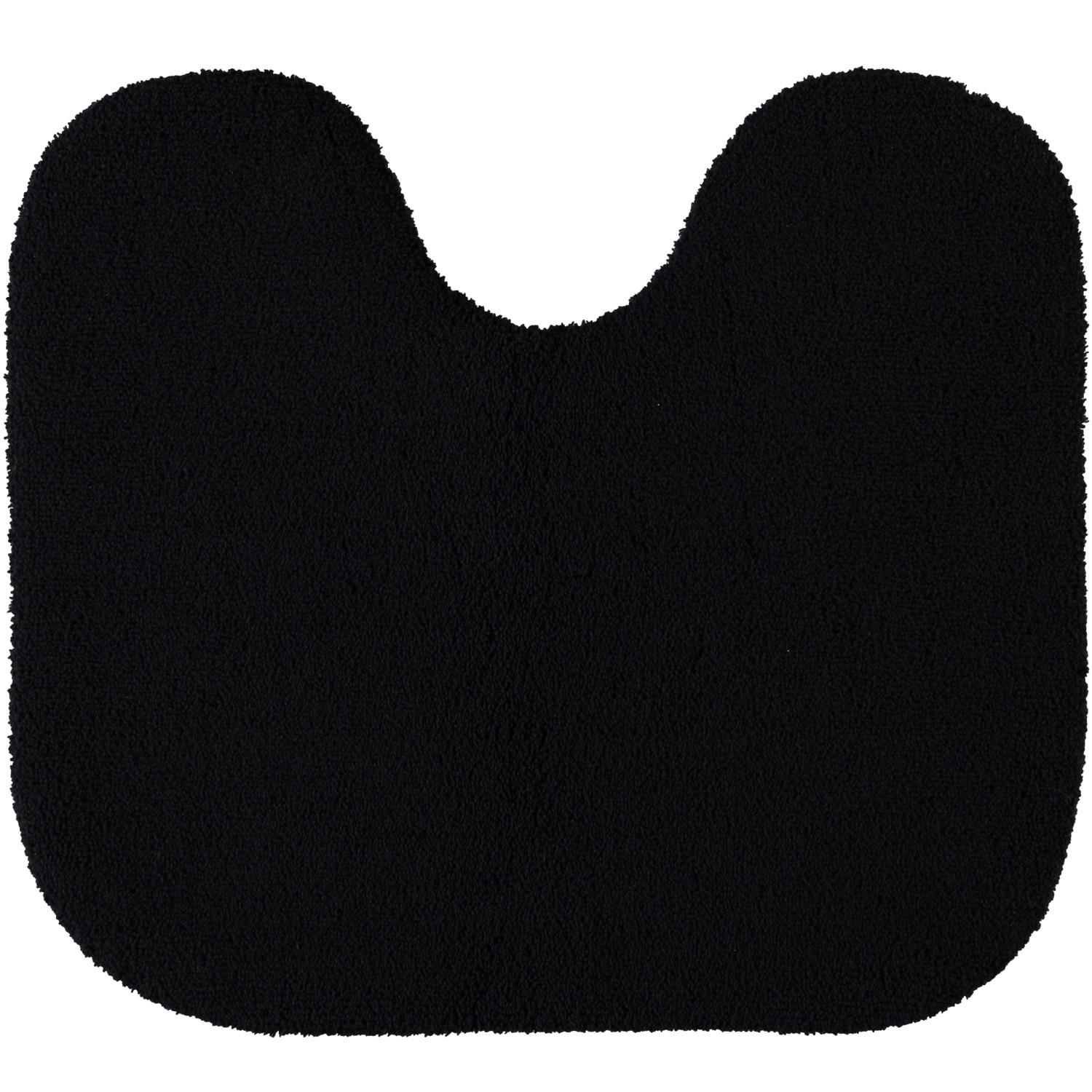 Rhomtuft Badteppiche Schwarz 55x60 cm