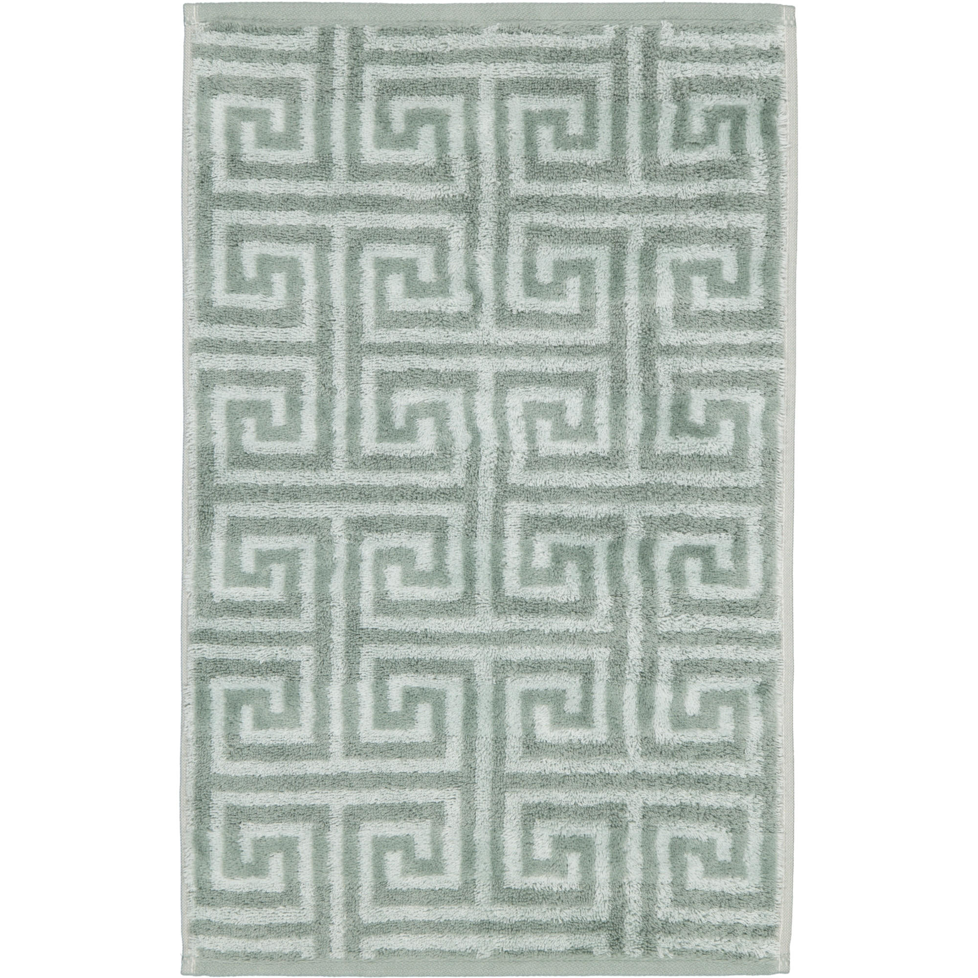 HANDTÜCHER NOBLESSE ELEGANCE ALLOVER 1088 NORDIC GREEN - 44 - Grün, Textil (30/50cm) - Cawoe