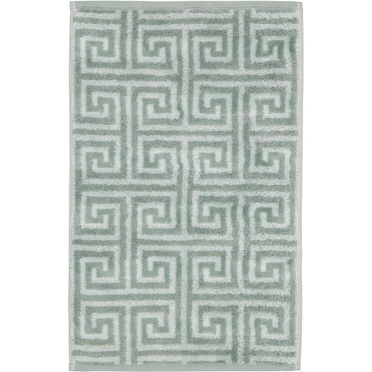 HANDTÜCHER NOBLESSE ELEGANCE ALLOVER 1088 NORDIC GREEN - 44 - Grün, Textil (30/50cm) - Cawoe
