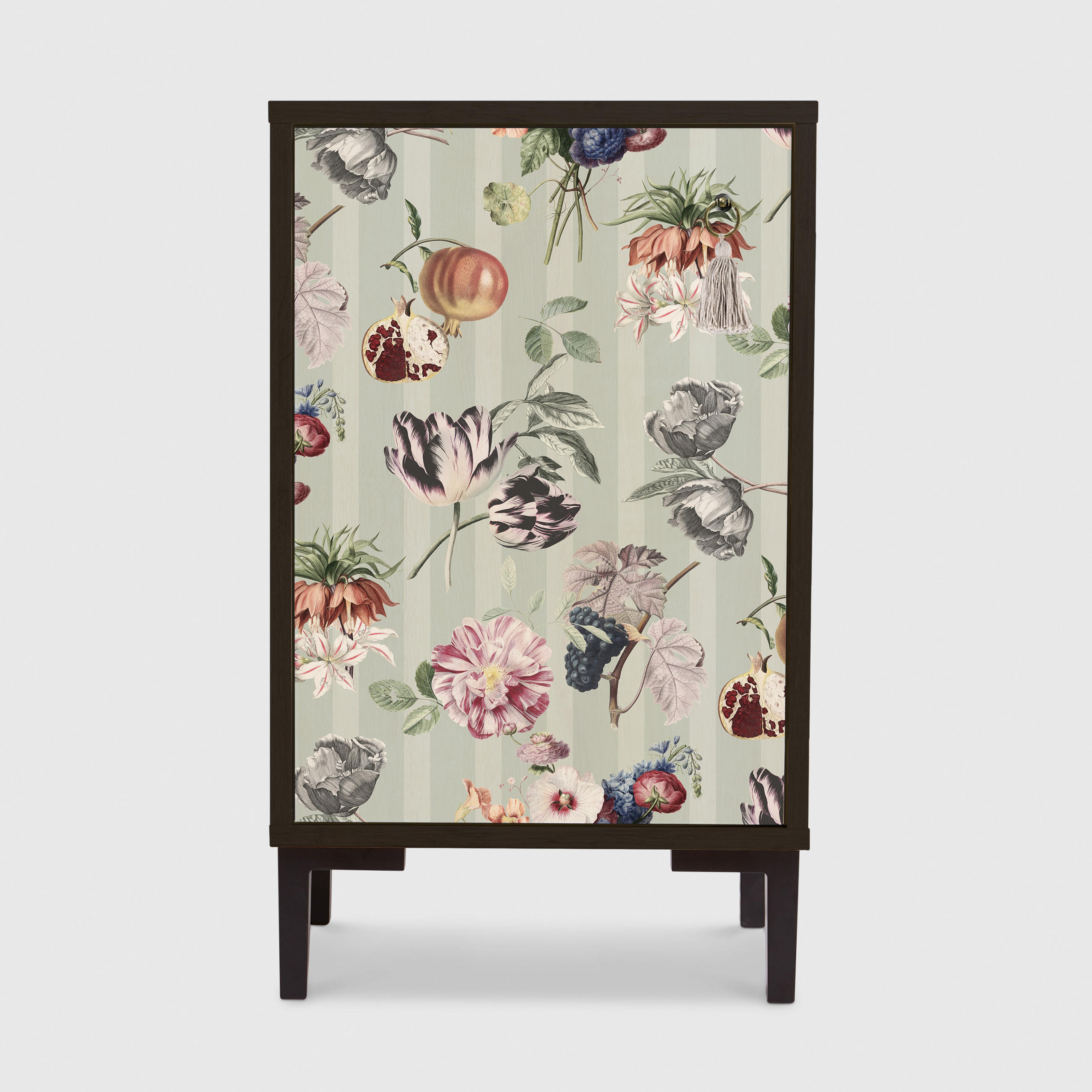 RNT By Really Nice Things Nachttisch Grau 30x65x40 cm