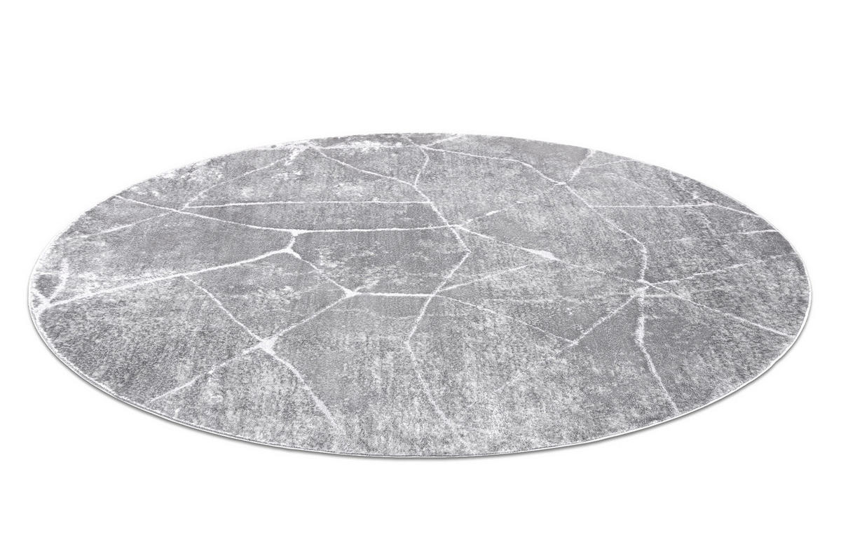 TEPPICH Mefe 160 cm - Grau, Textil (160/160cm) - rugsX