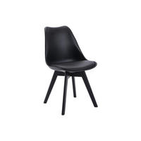 STUHL - 49 cm x 57 cm - Plastik - Schwarz - JODY - Schwarz, Kunststoff (49/82/57cm) - Vente-Unique