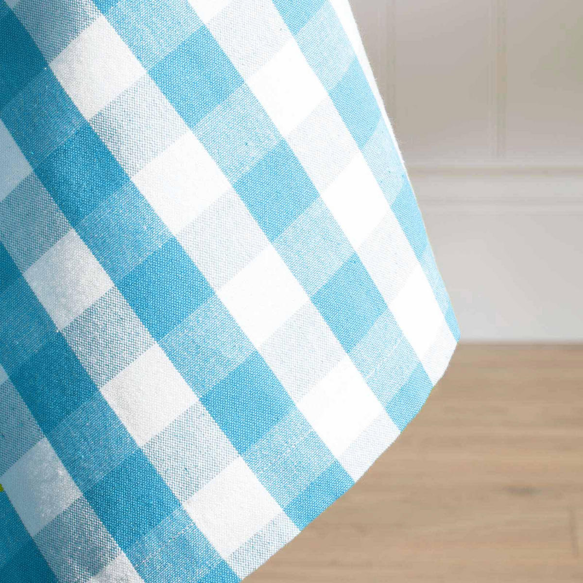 TISCHDECKE Vichy-Karo blau kariert, 137/228 cm - Blau, Textil (137/228cm) - Homescapes